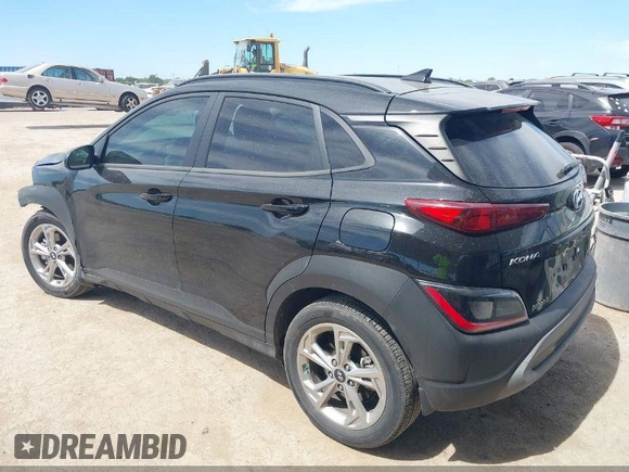 2022 Hyundai Kona SEL with VIN KM8K6CAB0NU892111, listed as a IAAI auction lot 42213114 with 41,975 mi miles and . Bid and sale history available at DreamBid. Image 3.