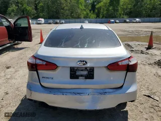 2016 Kia Forte LX with VIN KNAFK4A65G5510109, listed as a Copart auction lot 52545615 with 90,921 mi miles and Clean Title. Bid and sale history available at carsss.com. Image 6.