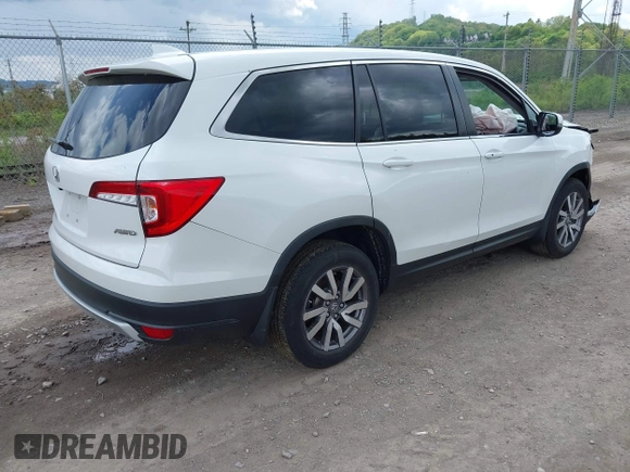 2020 Honda Pilot EX-L с VIN 5FNYF6H51LB066728, выставлен на аукционе IAAI как лот 42185099 с пробегом 160 миль миль и . История ставок и продаж доступна на DreamBid. Изображение 4.