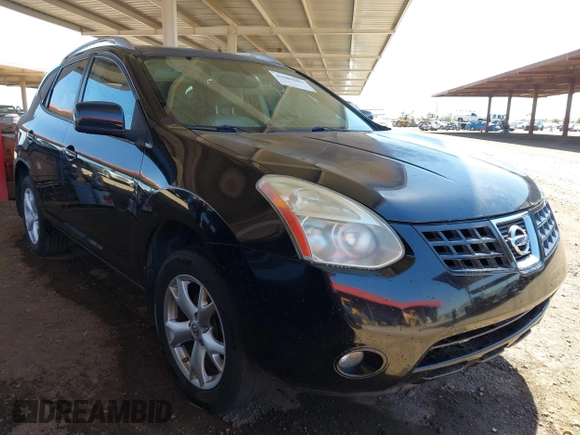 2009 Nissan Rogue S with VIN JN8AS58V79W182631, listed as a IAAI auction lot 42089083 with 181,785 mi miles. Bid and sale history available at carsss.com. Image 1.