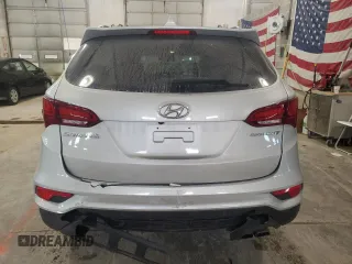 2018 Hyundai Santa Fe Ultimate with VIN 5XYZW4LA5JG528372, listed as a Copart auction lot 43016995 with 95,832 mi miles and Salvage title. Bid and sale history available at DreamBid. Image 6.