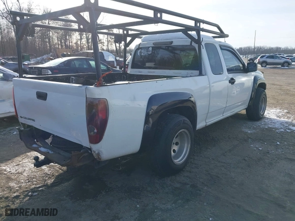 2007 Chevrolet Colorado LT w/1LT with VIN 1GCCS199078205909, listed as a IAAI auction lot 41304246 with 224,553 mi miles. Bid and sale history available at carsss.com. Image 4.