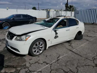 2007 Infiniti M x z VIN JNKAY01F57M460482, wystawiony jako Copart lot #42598325 z przebiegiem Nie podano mil oraz Szkoda całkowita • Salvage title. Historia ofert i sprzedaży dostępna na DreamBid. Obrazek 1.