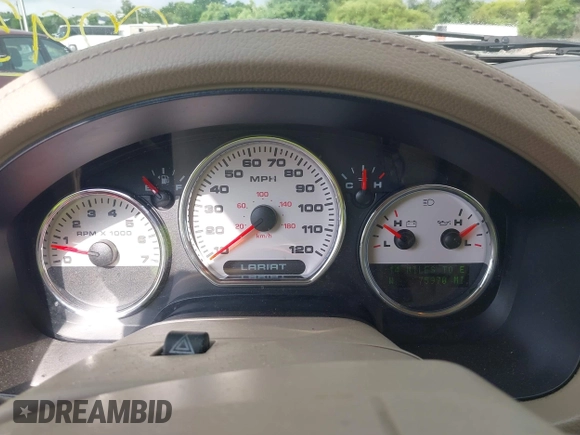 2004 Ford F-150 XLT with VIN 1FTPW14524KC29315, listed as a IAAI auction lot 42732325 with 75,970 mi miles and . Bid and sale history available at DreamBid. Image 7.