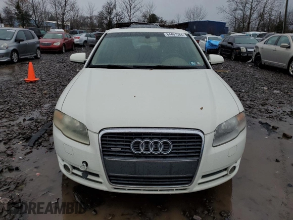 2005 Audi A4 3.2L with VIN WAUDG68EX5A480689, listed as a Copart auction lot 84401384 with 129,019 mi miles and Salvage Title. Bid and sale history available at carsss.com. Image 5.