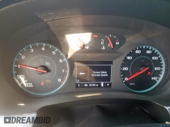 2023 Chevrolet Traverse LS with VIN 1GNERFKW2PJ312848, listed as a Copart auction lot 60497505 with 52,104 mi miles and Salvage title. Bid and sale history available at DreamBid. Image 9.
