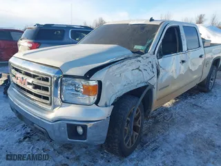 2014 GMC Sierra 1500 SLT with VIN 3GTU2VEC0EG195340, listed as a IAAI auction lot 41294462 with 197,768 mi miles. Bid and sale history available at carsss.com. Image 16.