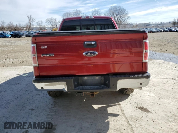 2014 Ford F-150 XL with VIN 1FTFW1ET9EFB85705, listed as a Copart auction lot 46814355 with 159,984 mi miles and Salvage Title. Bid and sale history available at carsss.com. Image 6.
