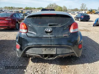 2013 Hyundai Veloster Turbo z VIN KMHTC6AE2DU169366, wystawiony jako Copart lot #50805585 z przebiegiem 75 197 mil mil oraz Szkoda całkowita • Salvage title. Historia ofert i sprzedaży dostępna na DreamBid. Obrazek 6.