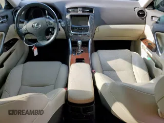 2010 Lexus IS 250 z VIN JTHBF5C28A2097597, wystawiony jako Copart lot #55614765 z przebiegiem 119 166 mil mil oraz Szkoda całkowita • Salvage title. Historia ofert i sprzedaży dostępna na DreamBid. Obrazek 8.