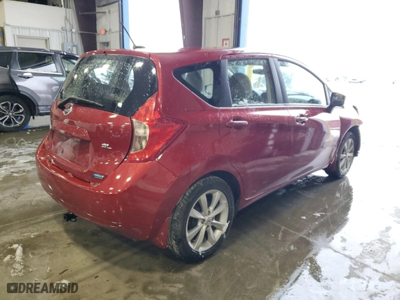 2015 Nissan Versa Note SV with VIN 3N1CE2CP2FL391749, listed as a Copart auction lot 87436364 with 89,763 mi miles and Salvage Title. Bid and sale history available at carsss.com. Image 3.