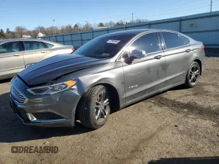 2018 Ford Fusion Hybrid SE with VIN 3FA6P0LU7JR234955, listed as a Copart auction lot 47950945 with 120,786 mi miles and Salvage Title. Bid and sale history available at carsss.com. Image 1.