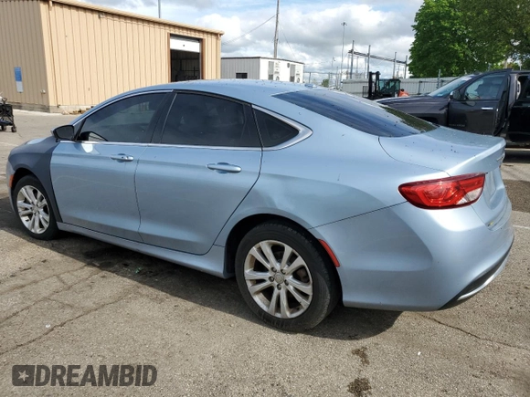 2015 Chrysler 200 Limited with VIN 1C3CCCABXFN714756, listed as a Copart auction lot 55330605 with 173,841 mi miles and Salvage Title. Bid and sale history available at DreamBid. Image 2.