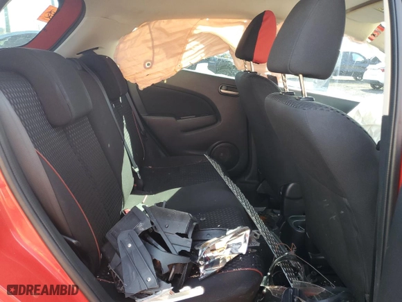 2012 Mazda Mazda2 Touring with VIN JM1DE1LY8C0135404, listed as a Copart auction lot 41377485 with 173,719 mi miles and Non Repairable. Bid and sale history available at carsss.com. Image 10.