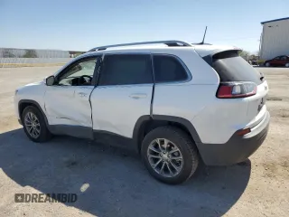 2020 Jeep Cherokee Altitude with VIN 1C4PJLLB2LD592914, listed as a Copart auction lot 57686955 with 55,524 mi miles and Salvage title. Bid and sale history available at DreamBid. Image 2.