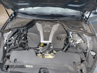2018 Infiniti Q50 3.0t LUXE with VIN JN1EV7AP1JM590220, listed as a IAAI auction lot 42049026 with 88,985 mi miles. Bid and sale history available at carsss.com. Image 10.