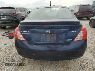 2013 Nissan Versa SV with VIN 3N1CN7AP5DL824350, listed as a Copart auction lot 65043115 with 120,976 mi miles and Clean title. Bid and sale history available at DreamBid. Image 6.