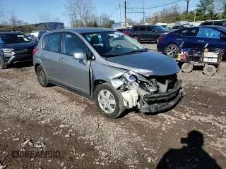 2010 Nissan Versa 1.8 S with VIN 3N1BC1CP9AL468234, listed as a Copart auction lot 52142665 with 127,396 mi miles and Salvage Title. Bid and sale history available at carsss.com. Image 11.