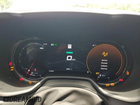 2024 Dodge Hornet R/T z VIN ZACPDFCW4R3A32891, wystawiony jako Copart lot #59114845 z przebiegiem 5 860 mil mil oraz Nie do naprawy • Non repairable. Historia ofert i sprzedaży dostępna na DreamBid. Obrazek 9.