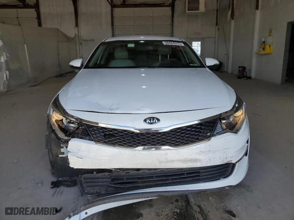 2018 Kia Optima LX with VIN 5XXGT4L37JG236065, listed as a Copart auction lot 50424515 with 75,747 mi miles and Salvage Title. Bid and sale history available at carsss.com. Image 5.