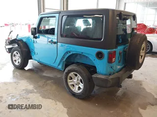 2017 Jeep Wrangler Sport with VIN 1C4AJWAG5HL578041, listed as a IAAI auction lot 41935216 with 119,837 mi miles and . Bid and sale history available at DreamBid. Image 3.