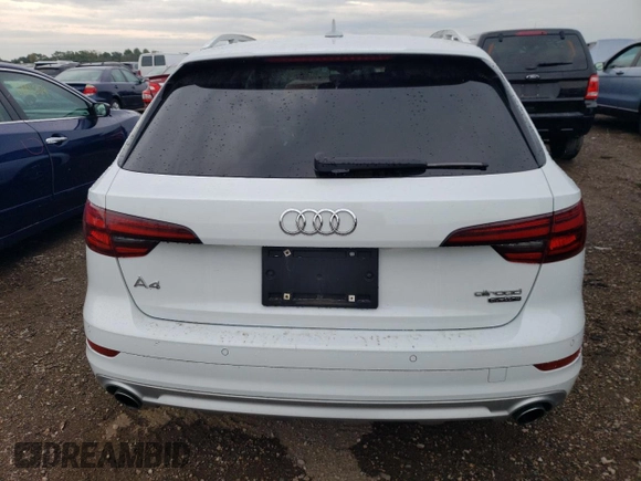 2018 Audi A4 allroad Premium Plus with VIN WA18NAF4XJA062791, listed as a Copart auction lot 67117774 with 44,591 mi miles and Salvage Title. Bid and sale history available at carsss.com. Image 6.