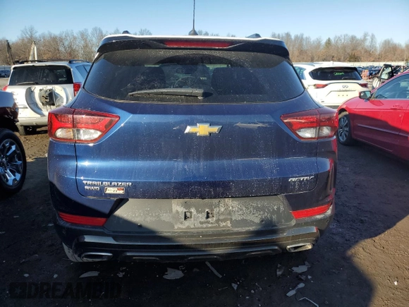 2023 Chevrolet TrailBlazer ACTIV with VIN KL79MSSL0PB085495, listed as a Copart auction lot 86091804 with 16,185 mi miles and Salvage Title. Bid and sale history available at DreamBid. Image 6.