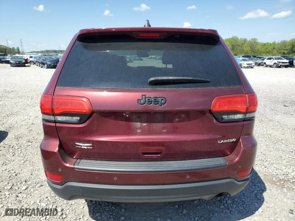 2017 Jeep Grand Cherokee Laredo with VIN 1C4RJEAG4HC674871, listed as a Copart auction lot 52828515 with 121,824 mi miles and Clean Title. Bid and sale history available at carsss.com. Image 6.