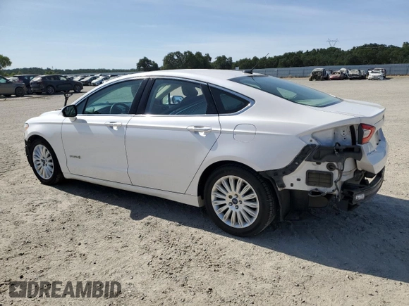 2016 Ford Fusion SE Hybrid with VIN 3FA6P0LU3GR106544, listed as a Copart auction lot 61456035 with 156,750 mi miles and Salvage title. Bid and sale history available at DreamBid. Image 2.