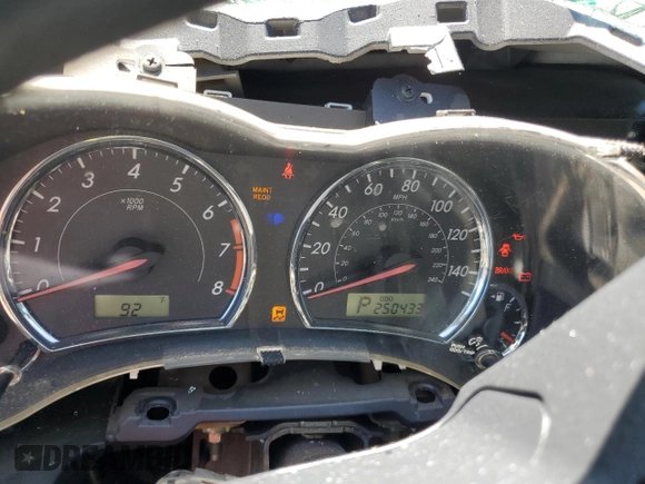 2013 Toyota Corolla L with VIN 5YFBU4EE6DP091103, listed as a Copart auction lot 56421815 with 250,433 mi miles and Salvage title. Bid and sale history available at DreamBid. Image 9.