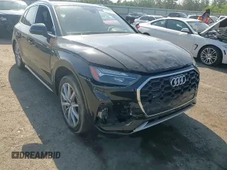 2021 Audi Q5 Premium Plus with VIN WA1E2AFY4M2043666, listed as a Copart auction lot 62084685 with 49,000 mi miles and Salvage title. Bid and sale history available at DreamBid. Image 14.