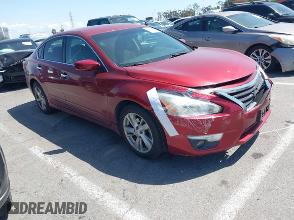 2015 Nissan Altima SV with VIN 1N4AL3AP0FC170249, listed as a IAAI auction lot 41964262 with 141,830 mi miles and . Bid and sale history available at carsss.com. Image 1.