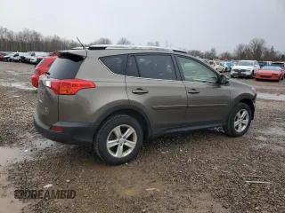 2014 Toyota RAV4 XLE with VIN JTMRFREV8ED091906, listed as a Copart auction lot 52338795 with 141,725 mi miles and Salvage Title. Bid and sale history available at carsss.com. Image 3.