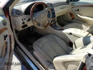 2005 Mercedes-Benz CLK 320 with VIN WDBTK65G45T043762, listed as a Copart auction lot 79904434 with 88,127 mi miles and Salvage Title. Bid and sale history available at DreamBid. Image 8.