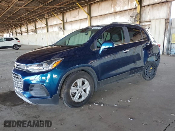 2020 Chevrolet Trax LT with VIN 3GNCJLSB1LL228940, listed as a Copart auction lot 79999454 with 79,159 mi miles and Clean title. Bid and sale history available at DreamBid. Image 1.