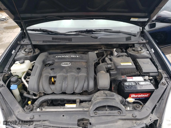 2008 Kia Optima LX with VIN KNAGE123185239484, listed as a Copart auction lot 77323373 with 74,199 mi miles and Clean Title. Bid and sale history available at carsss.com. Image 11.