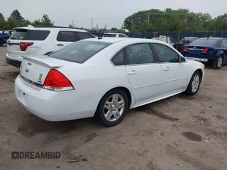 2011 Chevrolet Impala LT Fleet with VIN 2G1WG5EKXB1244946, listed as a IAAI auction lot 42431000 with 134,721 mi miles and . Bid and sale history available at DreamBid. Image 4.