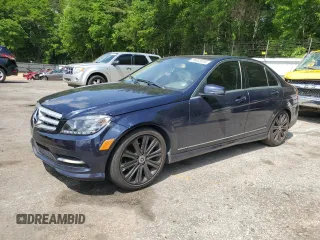 2011 Mercedes-Benz C 300 Sport with VIN WDDGF8BB4BR139871, listed as a Copart auction lot 54922615 with 189,937 mi miles and Salvage title. Bid and sale history available at DreamBid. Image 1.