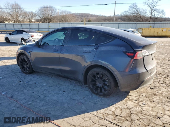 2021 Tesla Model Y Long Range with VIN 5YJYGDEE0MF088159, listed as a Copart auction lot 88668465 with 131,414 mi miles and Salvage Title. Bid and sale history available at DreamBid. Image 2.
