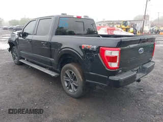 2023 Ford F-150 XL with VIN 1FTFW1E81PFB44726, listed as a IAAI auction lot 42251877 with 44,319 mi miles and . Bid and sale history available at DreamBid. Image 3.