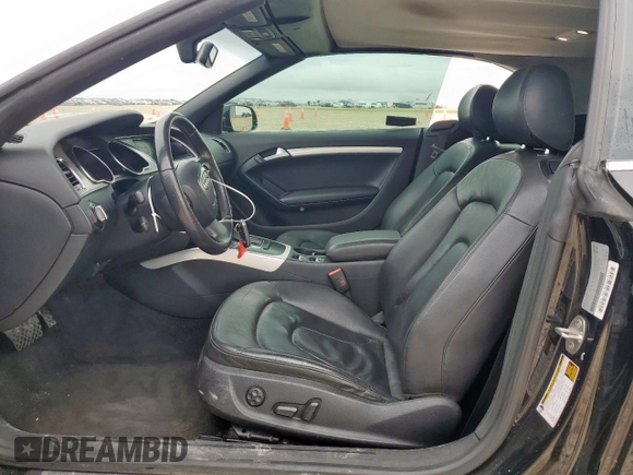 2012 Audi A5 Premium with VIN WAUCFAFH3CN009049, listed as a Copart auction lot 60426355 with 65,272 mi miles and Clean title. Bid and sale history available at DreamBid. Image 7.