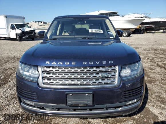 2016 Land Rover Range Rover Supercharged z VIN SALGS2EF8GA273685, wystawiony jako Copart lot #52106005 z przebiegiem 142 385 mil mil oraz Czysty tytuł • Clean title. Historia ofert i sprzedaży dostępna na DreamBid. Obrazek 5.