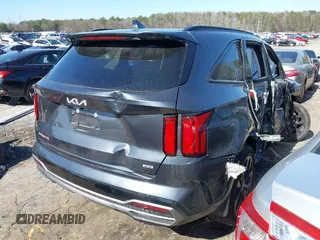 2023 Kia Sorento X-Line SX Prestige with VIN 5XYRKDLF7PG237789, listed as a IAAI auction lot 41567704 with 27,412 mi miles. Bid and sale history available at carsss.com. Image 4.