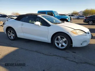 2008 Mitsubishi Eclipse GS with VIN 4A3AL25F18E002890, listed as a Copart auction lot 82057874 with 155,370 mi miles and Salvage Title. Bid and sale history available at carsss.com. Image 4.