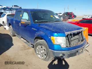 2012 Ford F-150 XL with VIN 1FTFW1CF1CKD35808, listed as a IAAI auction lot 41658233 with 1 mi miles. Bid and sale history available at carsss.com. Image 1.