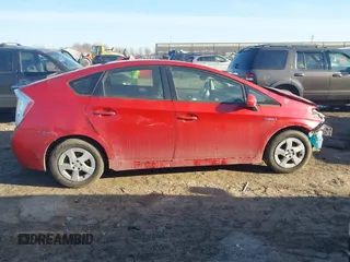2011 Toyota Prius I with VIN JTDKN3DU3B5345280, listed as a IAAI auction lot 41787295 with 184,474 mi miles. Bid and sale history available at carsss.com. Image 14.