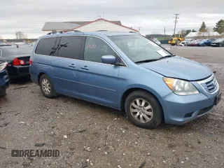 2010 Honda Odyssey EX-L with VIN 5FNRL3H64AB015029, listed as a IAAI auction lot 41962577 with 173,170 mi miles. Bid and sale history available at carsss.com. Image 1.