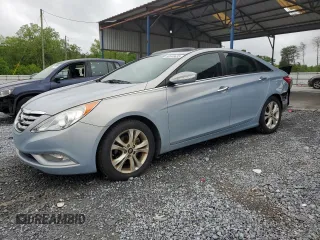 2013 Hyundai Sonata Limited with VIN 5NPEC4AC5DH566029, listed as a Copart auction lot 50945635 with 203,743 mi miles and Salvage Title. Bid and sale history available at DreamBid. Image 1.