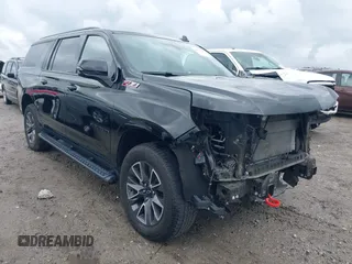 2022 Chevrolet Suburban Z71 with VIN 1GNSKDKD7NR345224, listed as a IAAI auction lot 42007246 with 50,300 mi miles and . Bid and sale history available at DreamBid. Image 1.