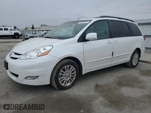 2008 Toyota Sienna XLE with VIN 5TDZK22C18S193000, listed as a Copart auction lot 53307935 with 87,185 mi miles and Clean Title. Bid and sale history available at carsss.com. Image 1.